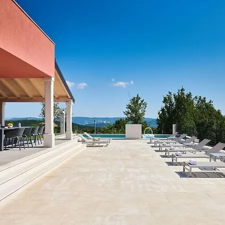 Luxury Rainis Hill Top With Pool In Groznjan *